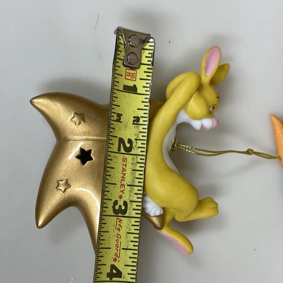 Bradford Editions Pooh’s Slumbertime Adventures Ornament Wish Upon A Star Rabbit - Picture 9 of 9